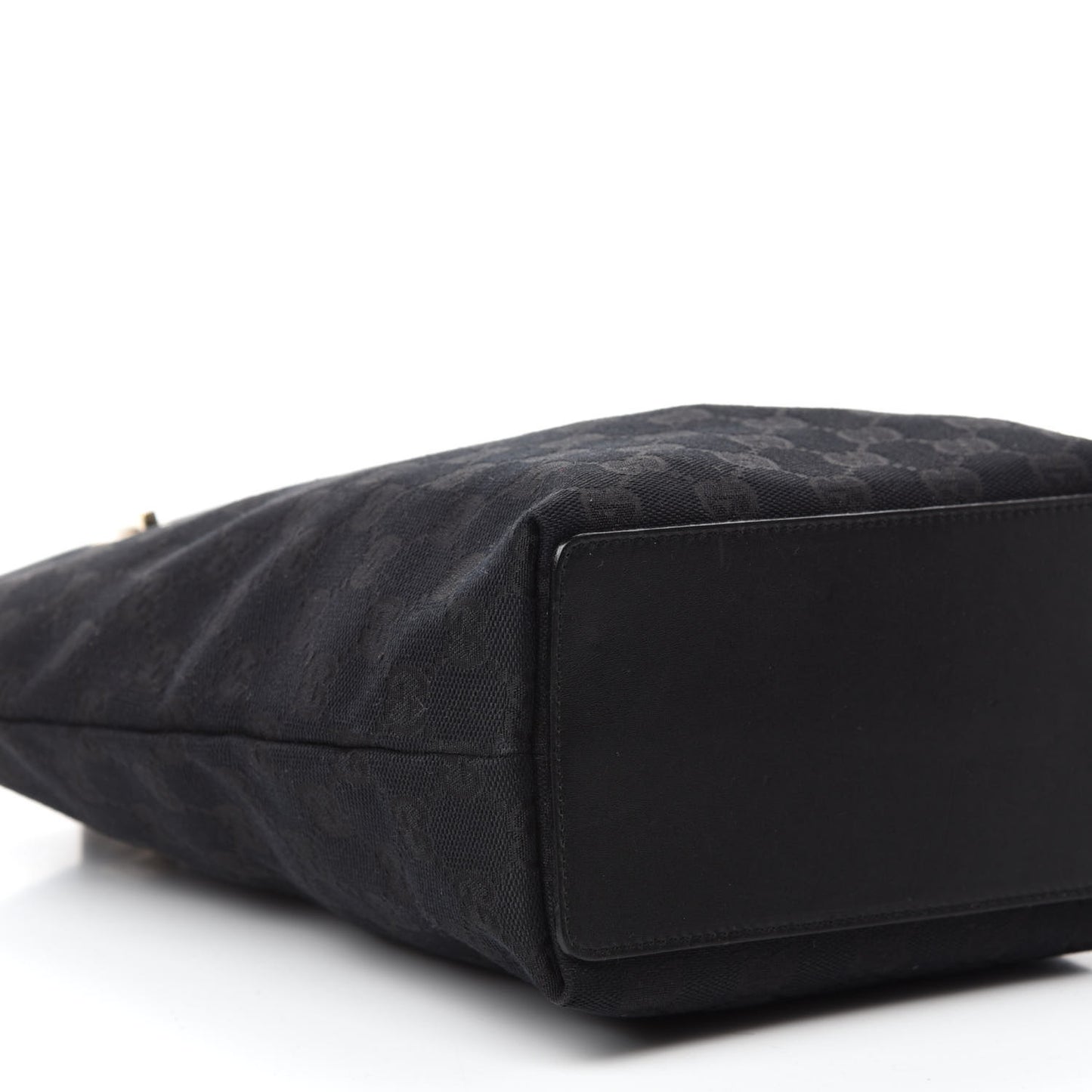 Monogram Small Bucket Tote Black