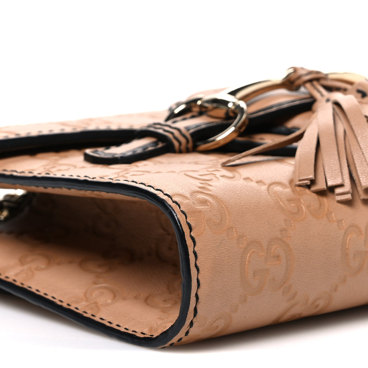 Guccissima Mini Emily Chain Shoulder Bag Camelia