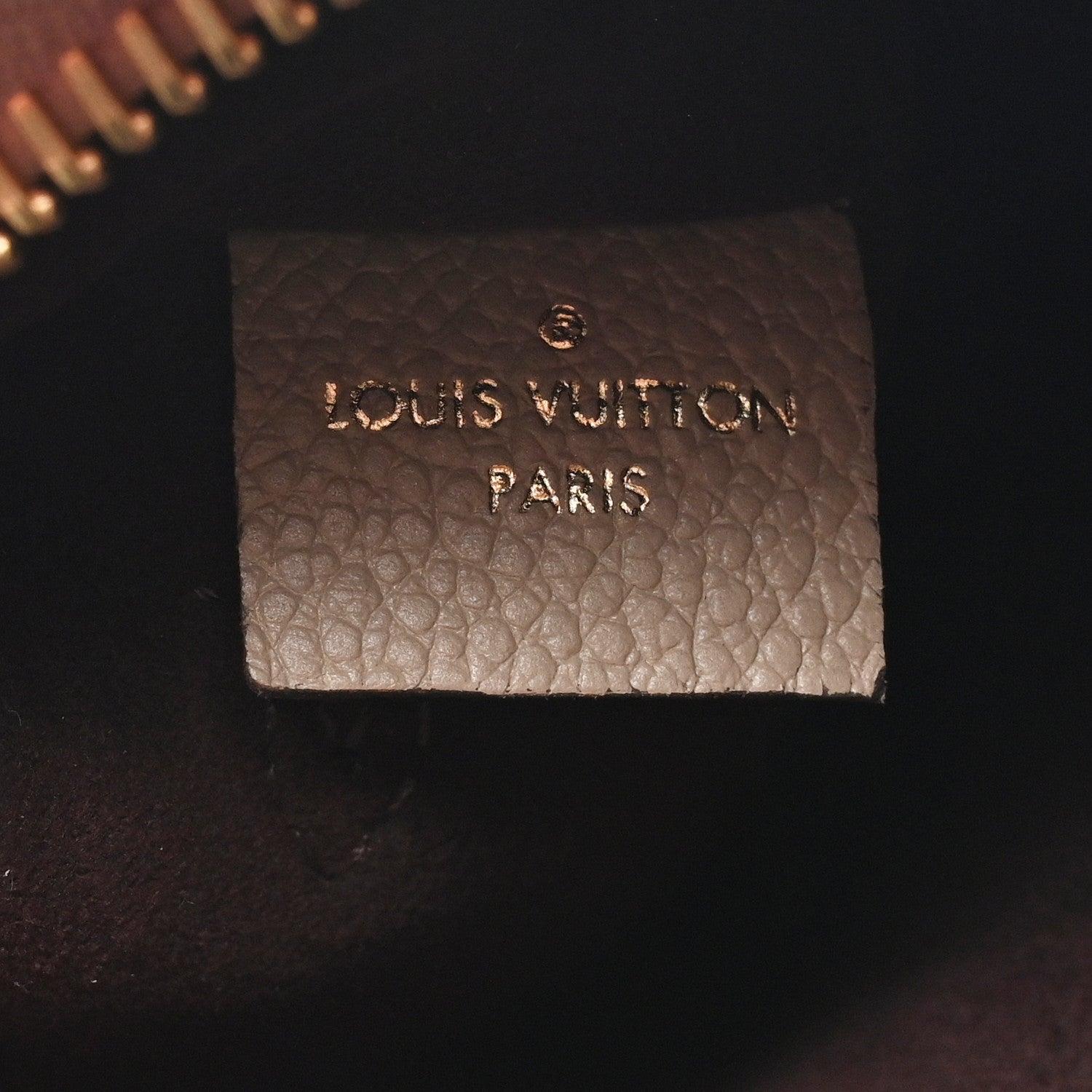 Louis Vuitton Empreinte Monogram Giant Neverfull MM Pochette Tourterelle 6 of 7
