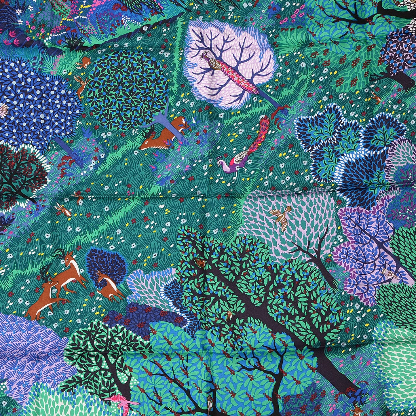 Silk Dans Un Jardin Anglais Scarf 90