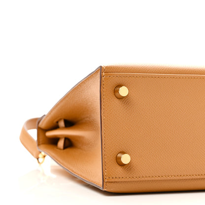 Hermes Epsom Kelly Sellier 25 Sesame 9 of 10