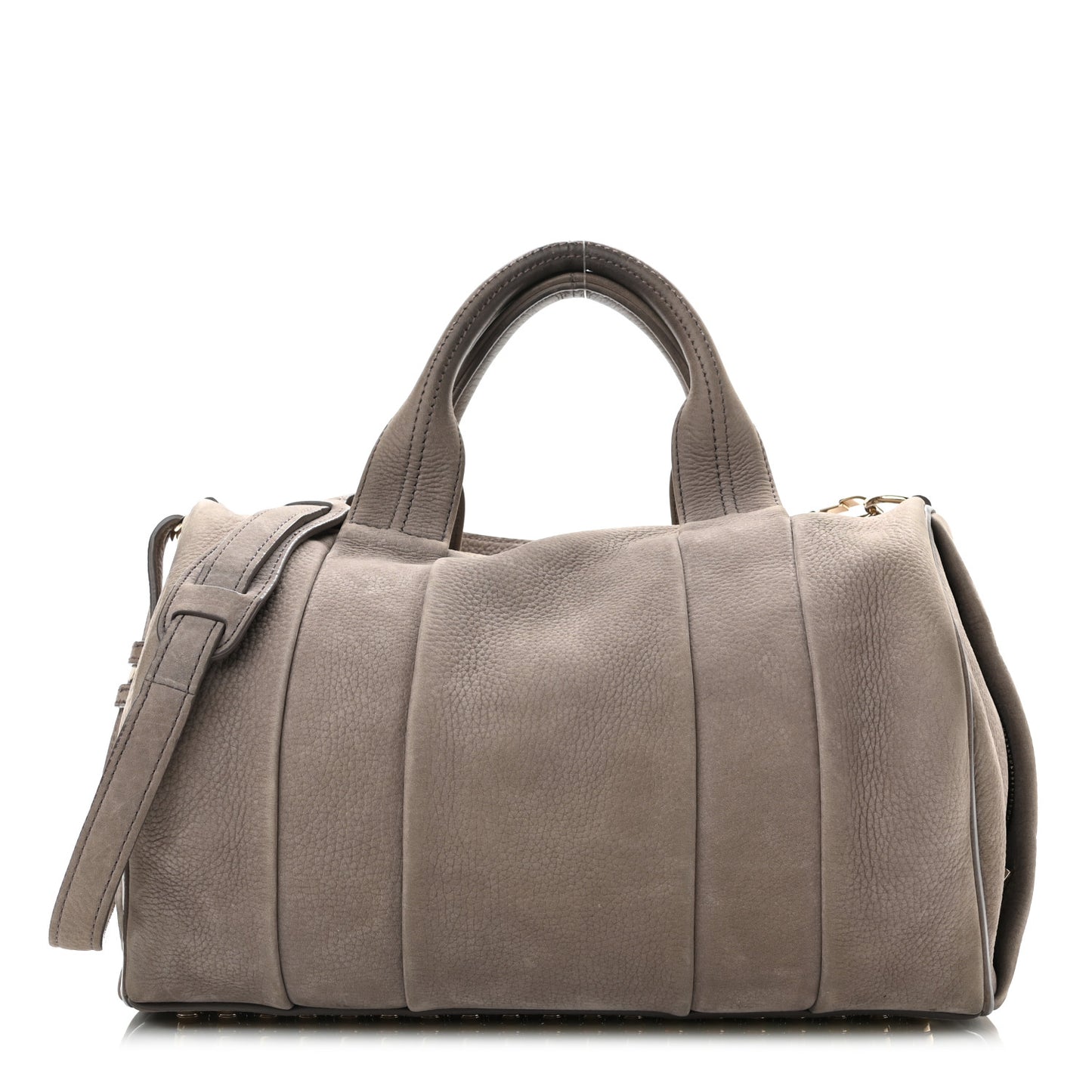 Nubuck Rockie Elephant Pale Gold Hardware
