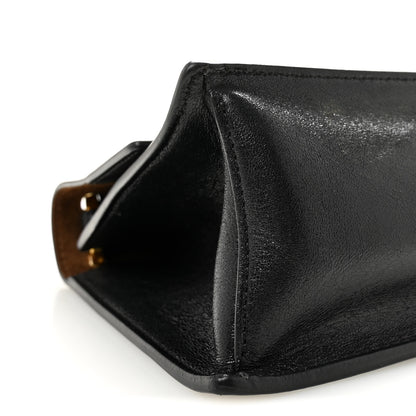 Fendi Agnello Old Shine Small Kan U Shoulder Bag Black 8 of 9