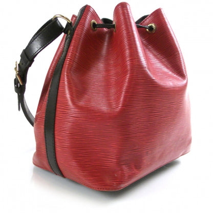 Louis Vuitton Epi Petit Noe Red Black 3 of 9