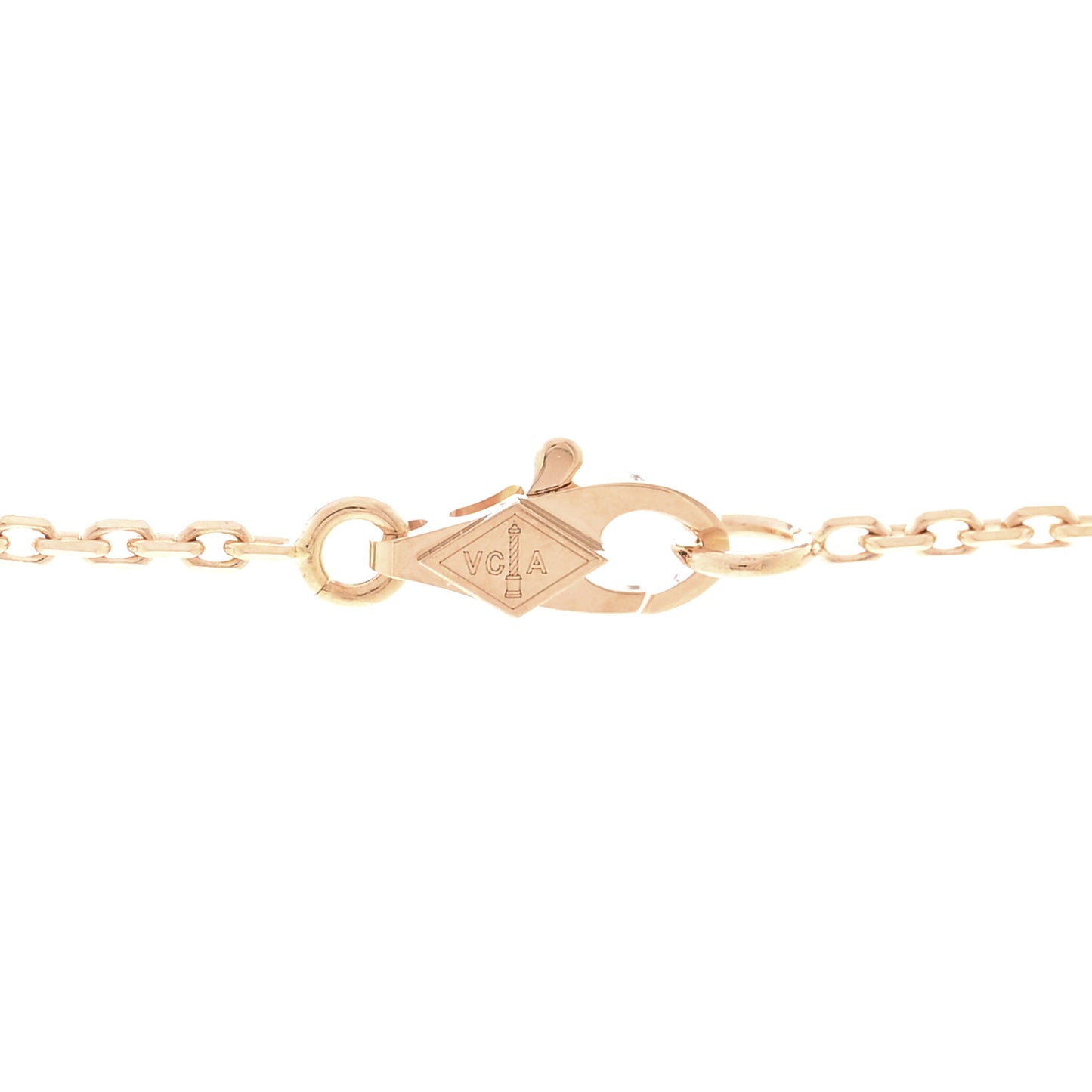 18K Rose Gold 16 Motifs Sweet Alhambra Necklace