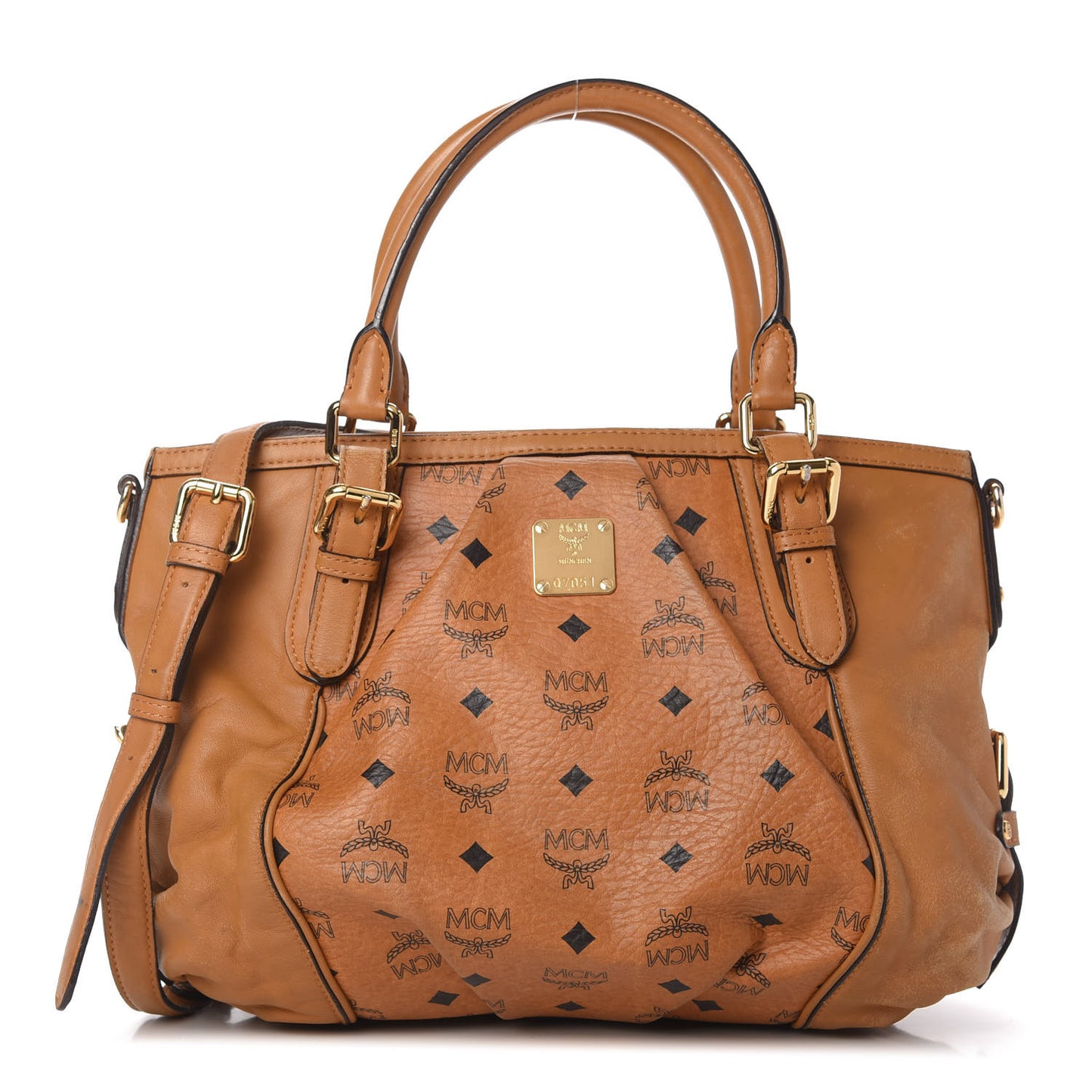 Visetos Shoulder Bag Cognac