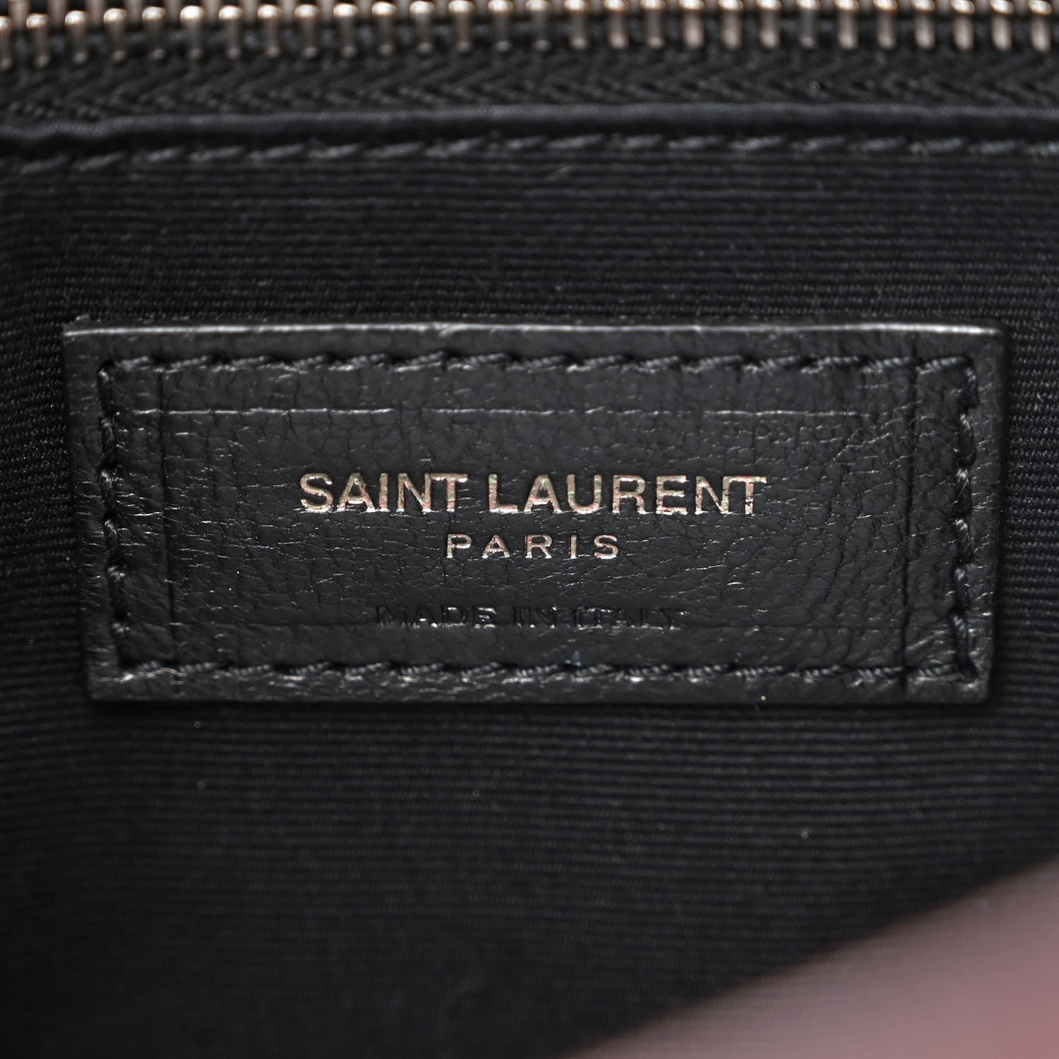 Saint Laurent Crinkled Calfskin Matelasse Monogram Medium Niki Chain Satchel Rouge Legion 6 of 10
