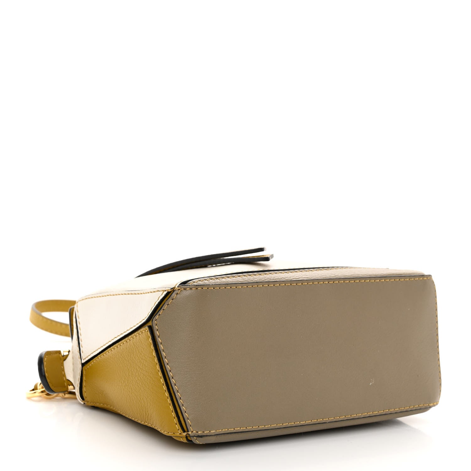 Loewe Calfskin Mini Puzzle Bag Yellow Ochre 4 of 9