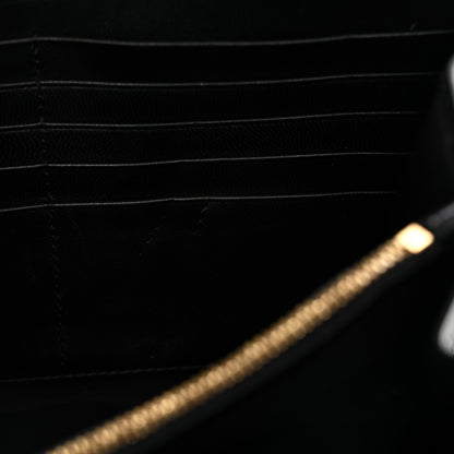 Versace Lambskin Studded Quilted Medusa Wallet on Chain Crossbody Black Gold 11 of 11