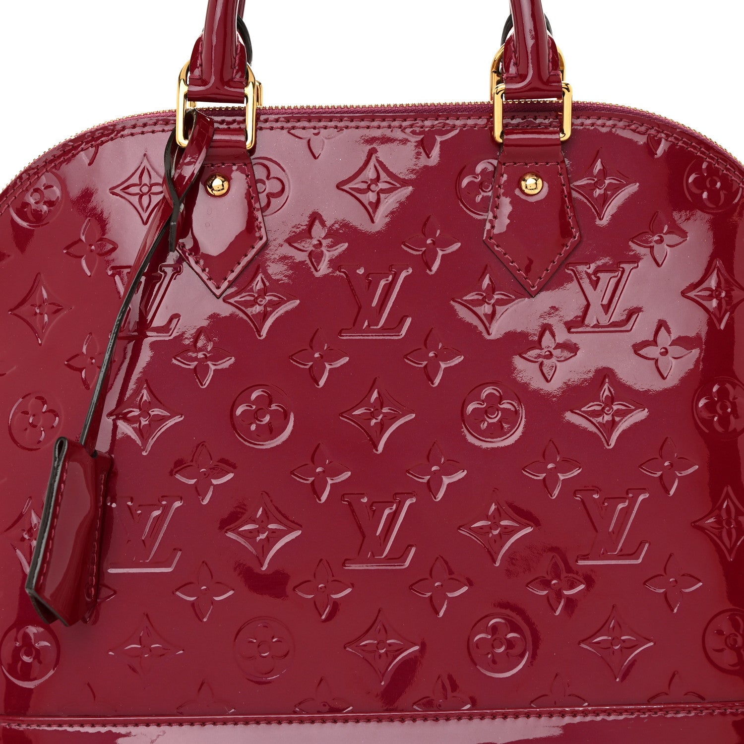 Louis Vuitton Vernis Alma PM Magenta 7 of 10