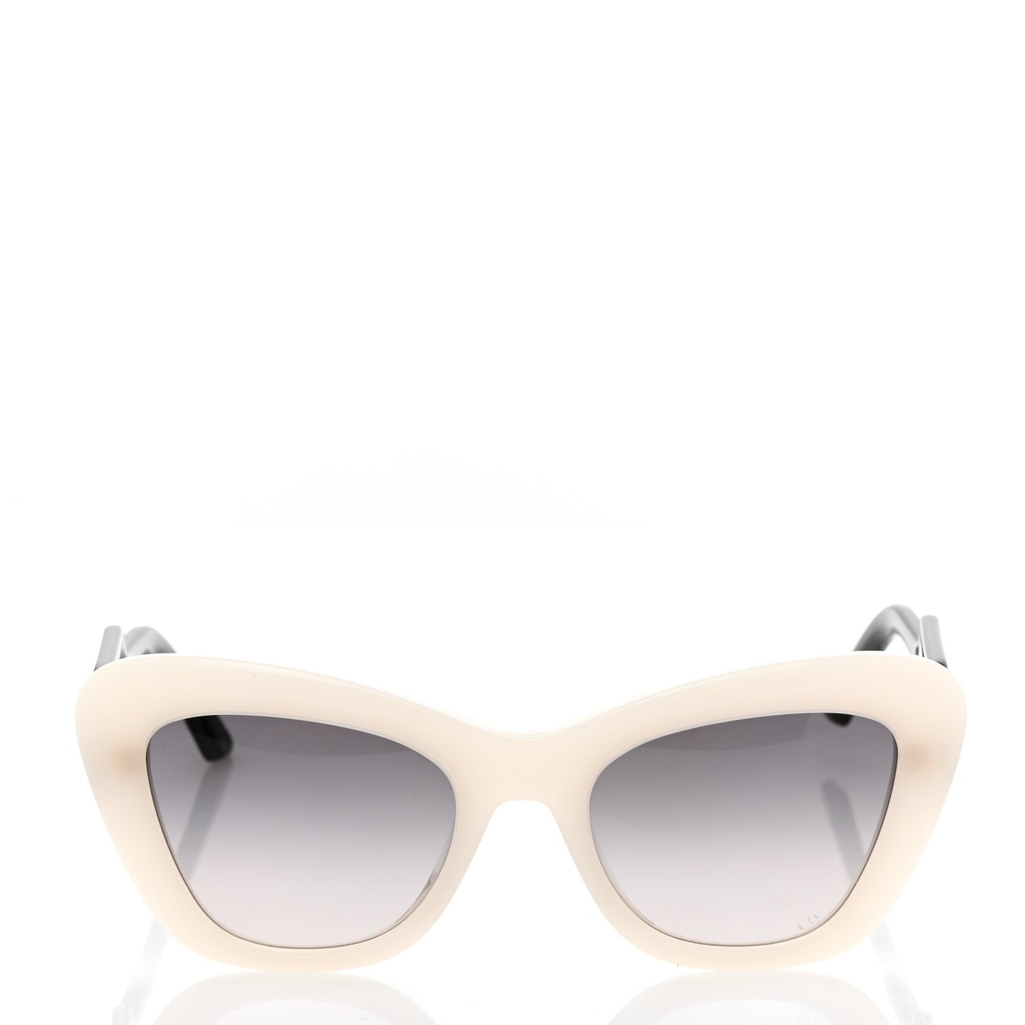 Acetate Diorbobby B1U Sunglasses White Black