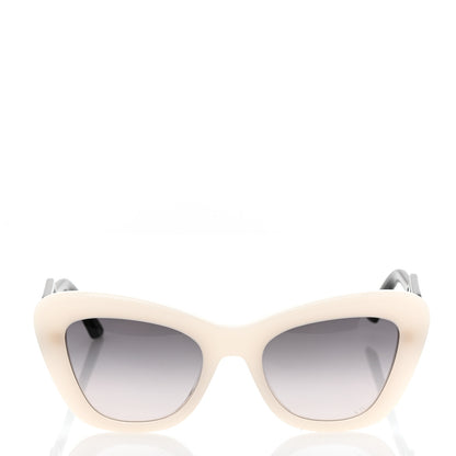 Christian Dior Acetate Diorbobby B1U Sunglasses White Black 2 of 9