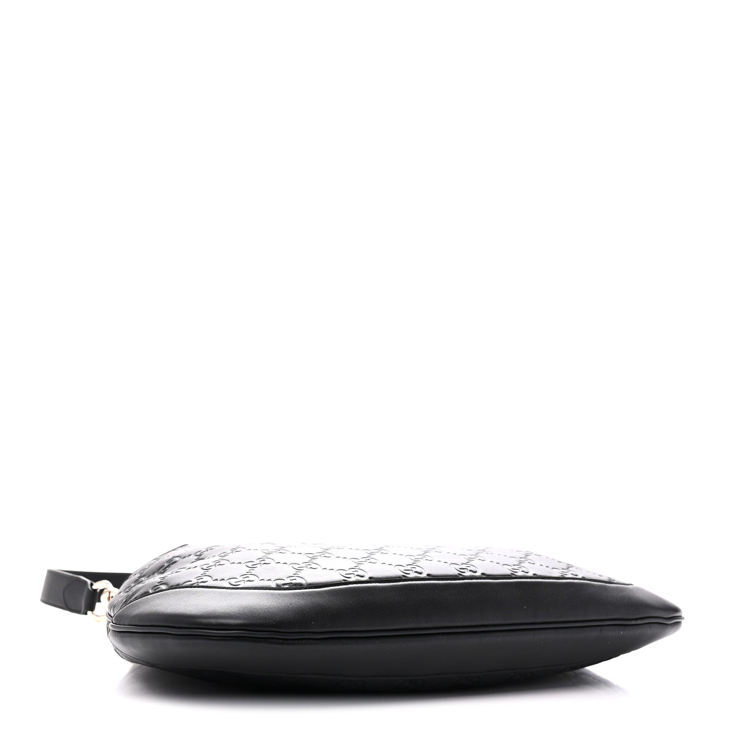 Gucci GG Calfskin Embossed B Medium Shoulder Bag Arabella Black 4 of 10
