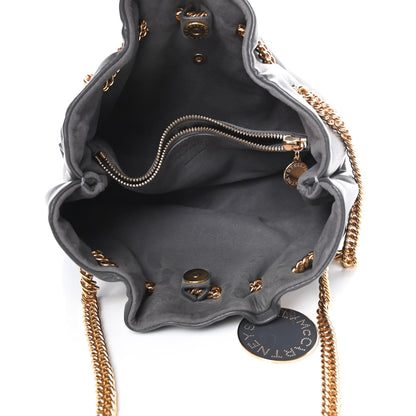 Stella McCartney Eco Alter Nappa Small Noma Soft Bucket Bag Grey 5 of 13