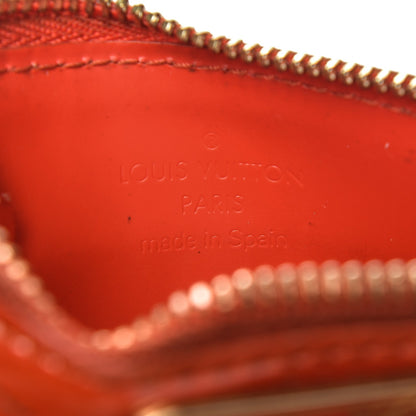 Louis Vuitton Vernis Key Pouch Orange 6 of 8