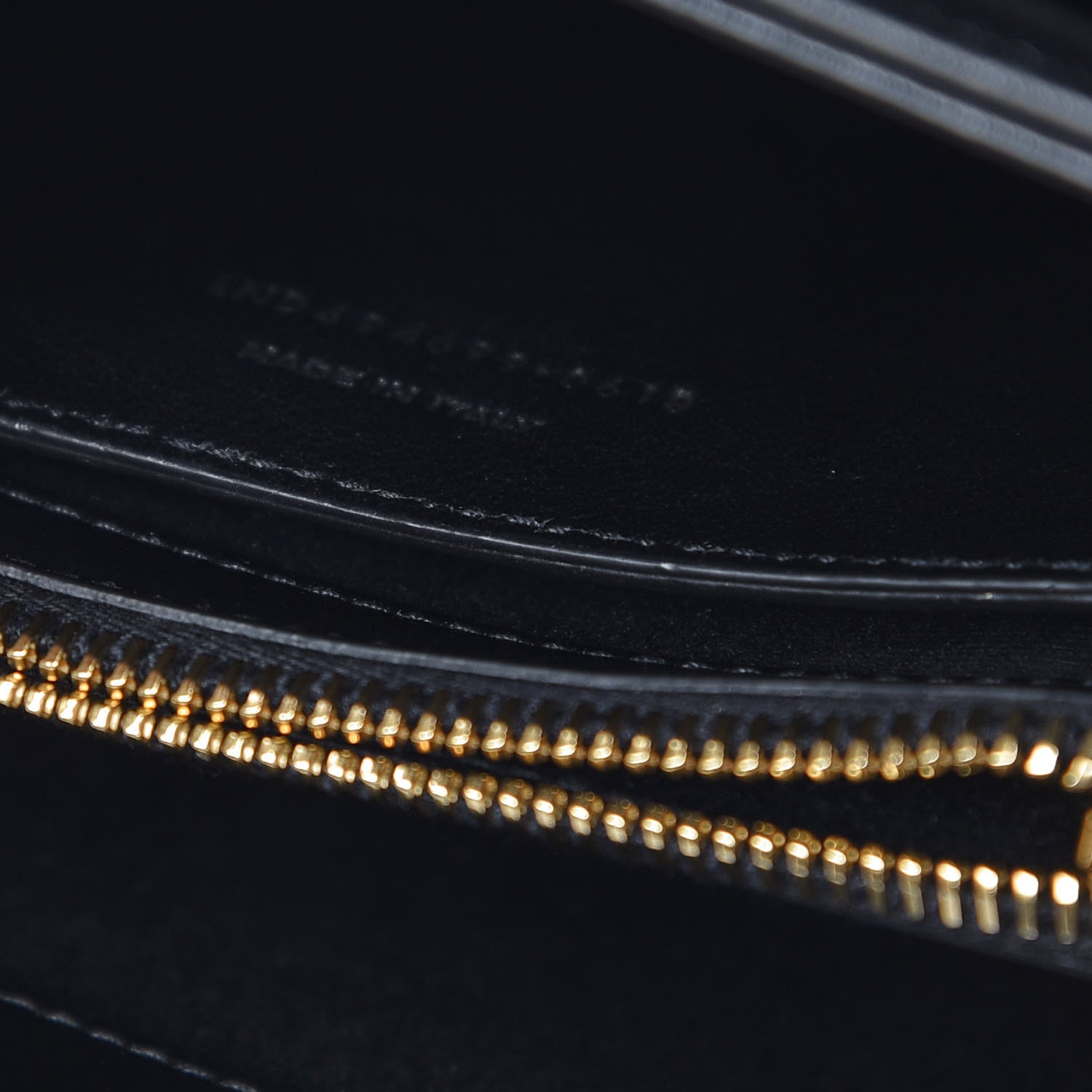 Saint Laurent Calfskin Y Quilted Monogram Small Loulou Chain Satchel Black 7 of 9