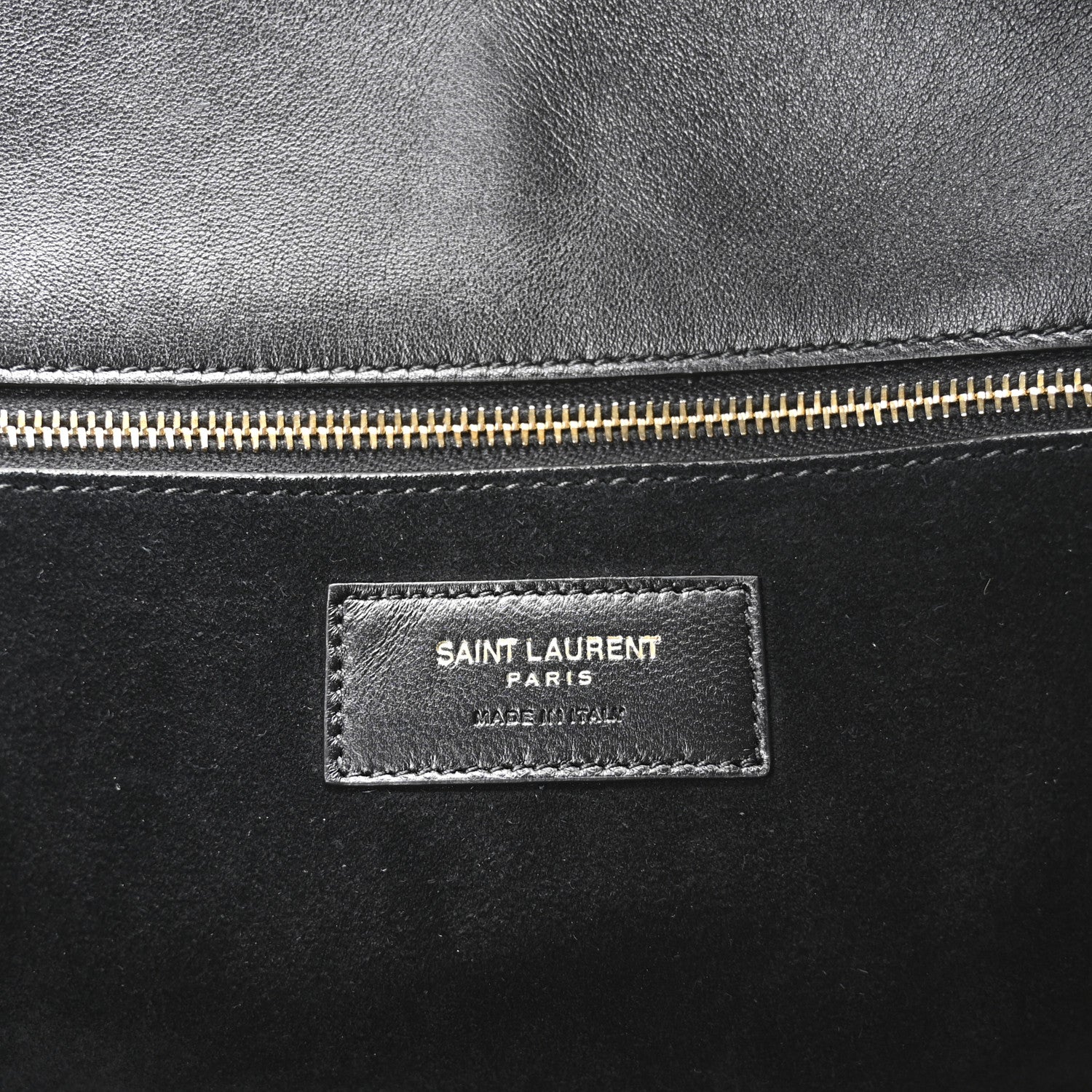 Saint Laurent Pony Hair Nappa Leopard Print Le 5 A 7 Bea Tote Earth Black 6 of 11