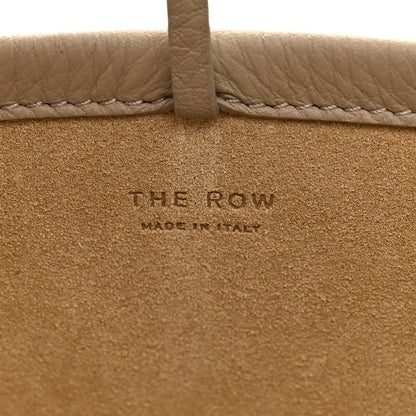 The Row Grained Calfskin Small N/S Park Tote Dark Taupe 6 of 9