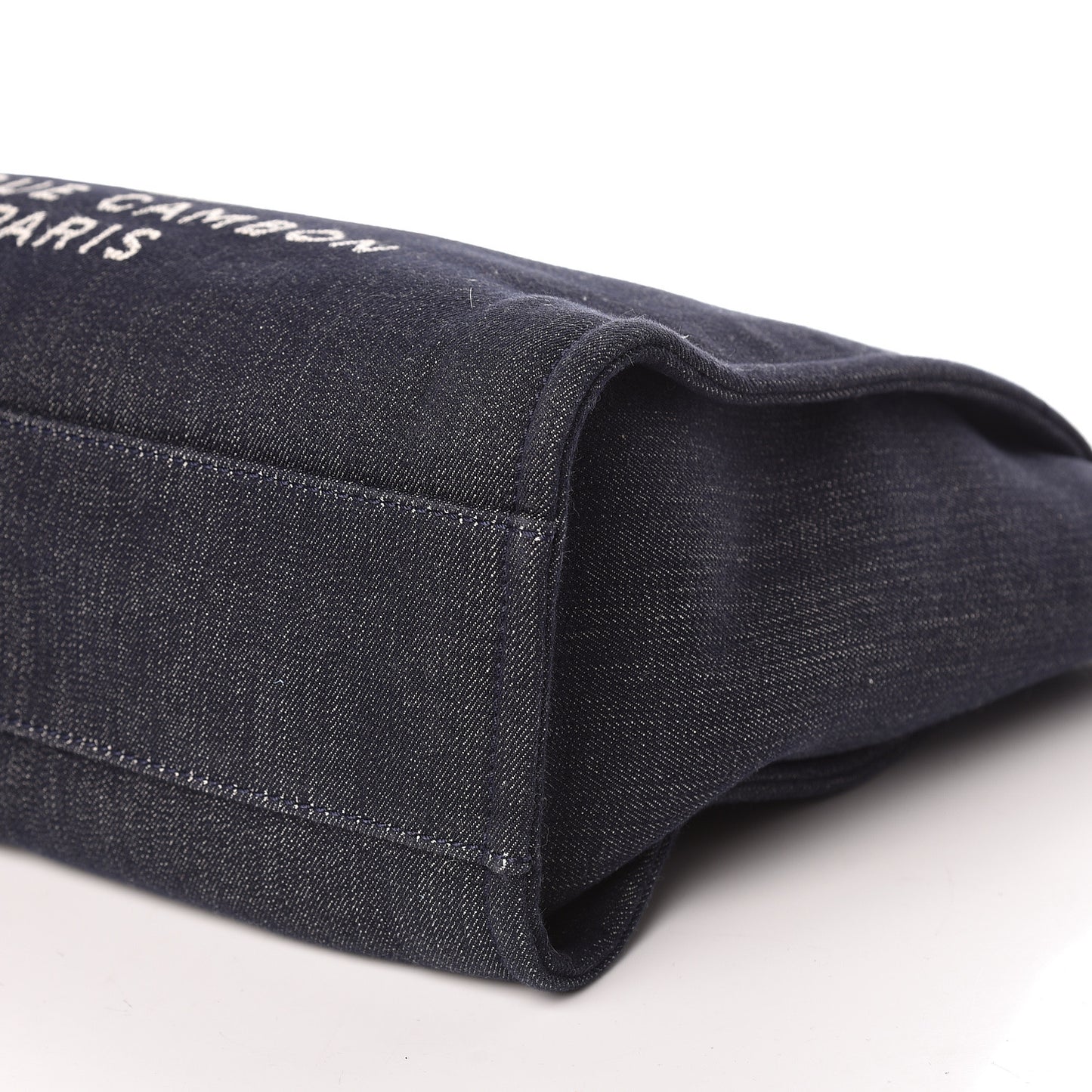 Denim Small Deauville Tote Dark Blue