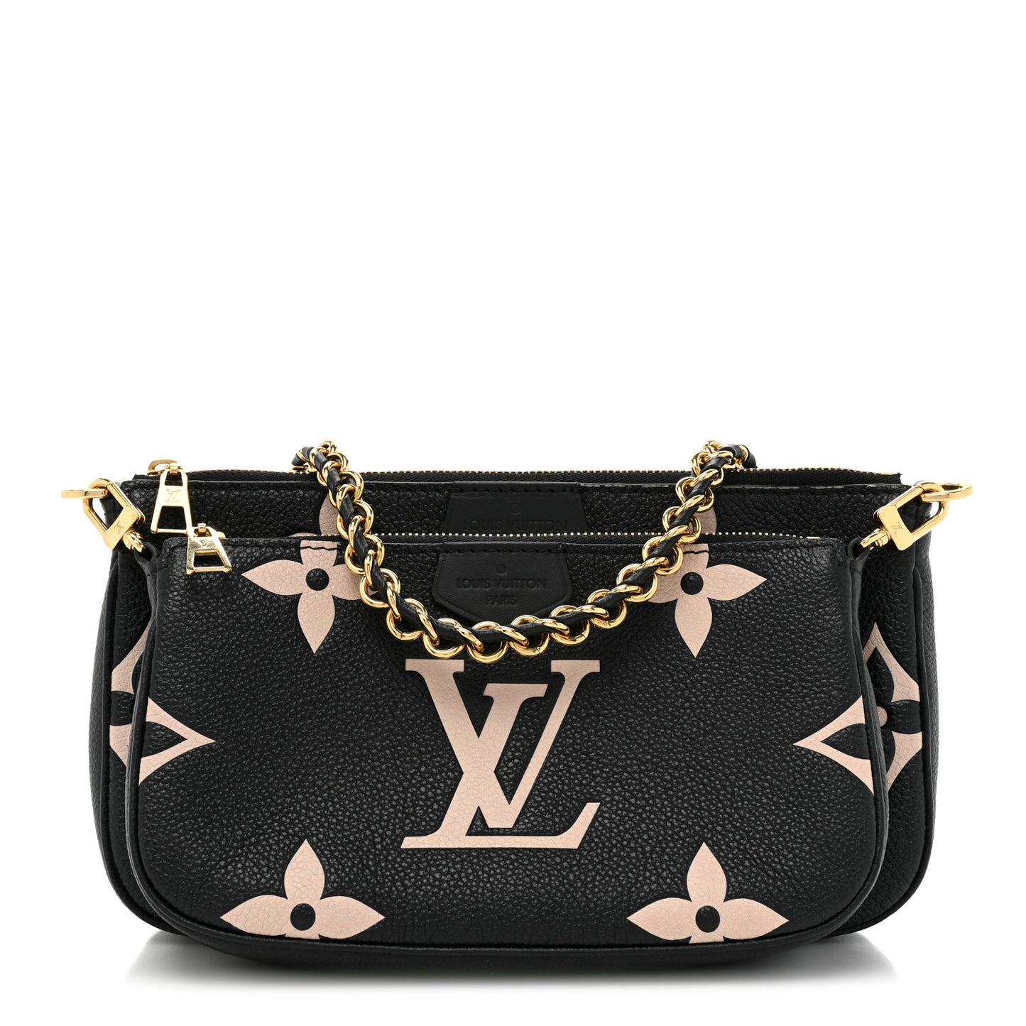 Empreinte Monogram Giant Multi Pochette Accessories Black Beige