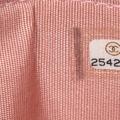 Chanel Caviar Quilted Boy Card Holder Light Pink 8 of 9