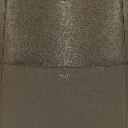 Celine Soft Grained Calfskin Sangle Bucket Bag Taupe 8 of 10