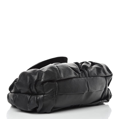 Christian Dior CHRISTIAN DIOR Lambskin Jazzclub Shoulder Bag Black 4 of 13