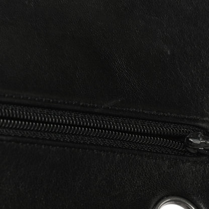 Chanel Lambskin Quilted Medium Double Flap Black 14 of 24