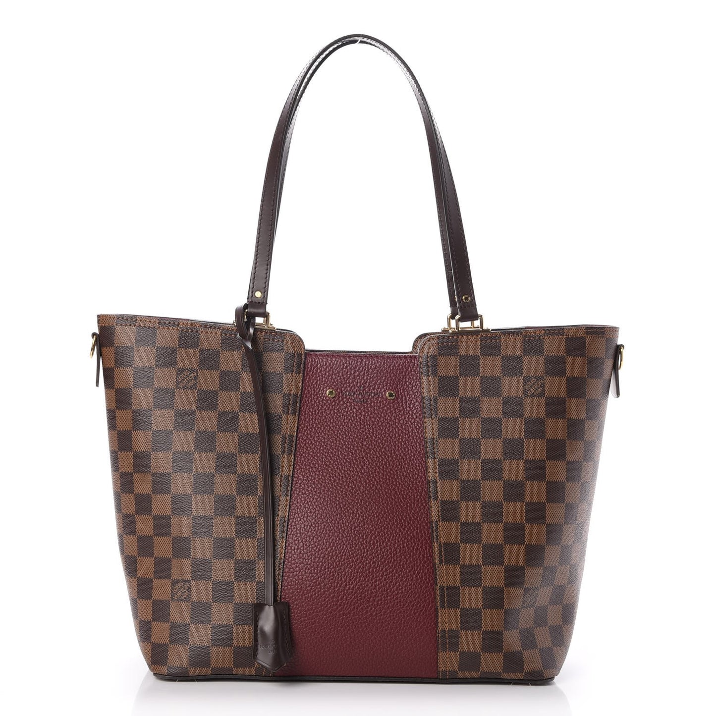 Damier Ebene Taurillon Jersey Bordeaux