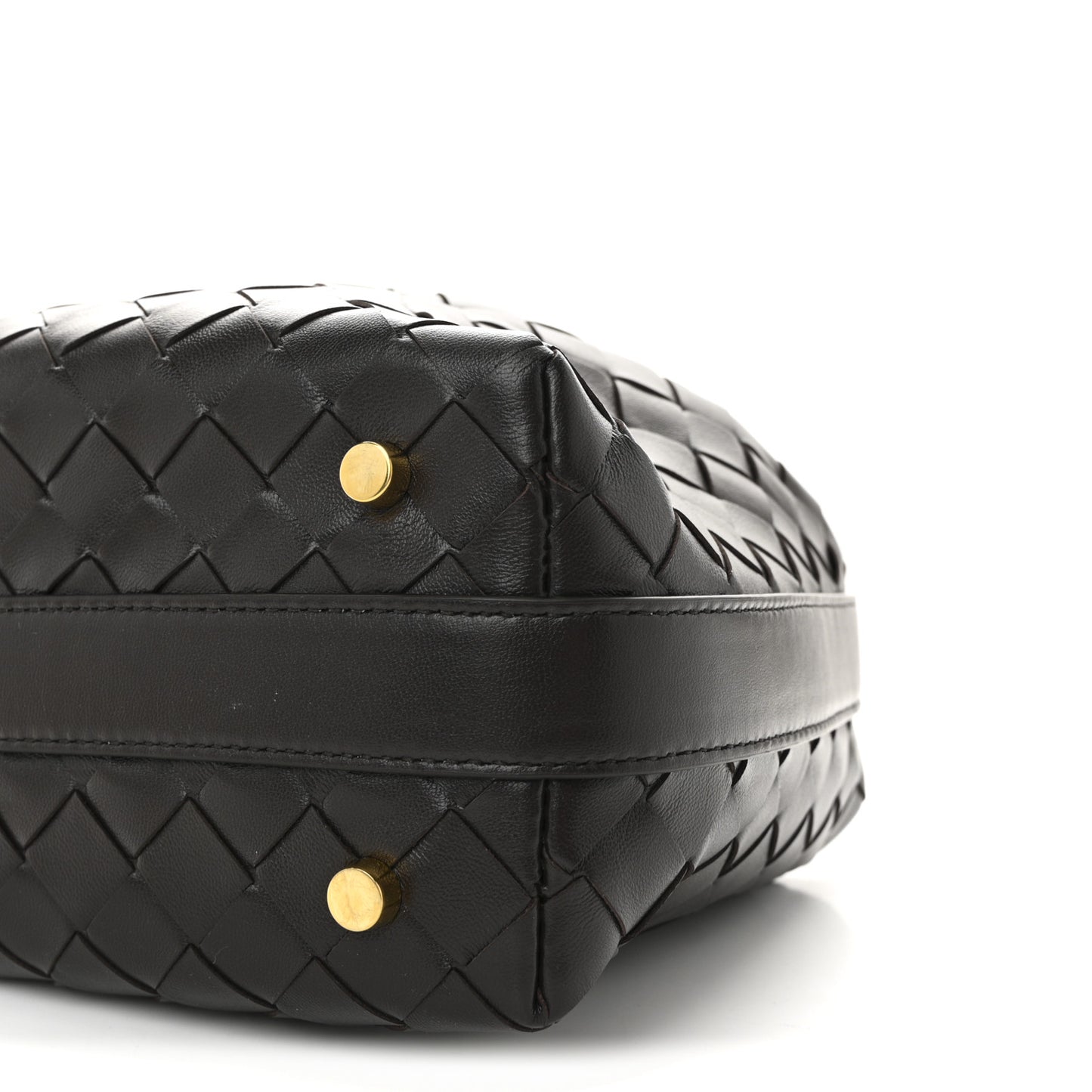 Calfskin Nappa Intrecciato Mini Wallace Fondant