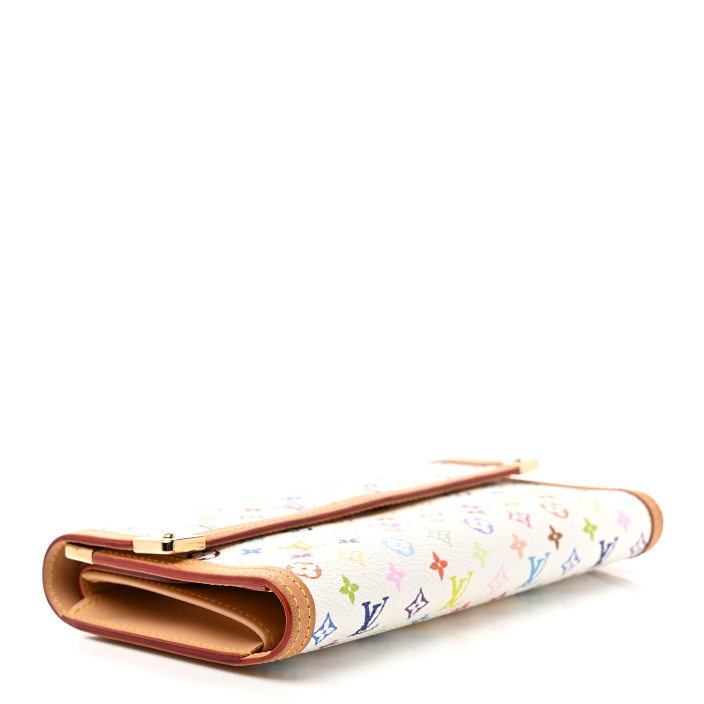 Monogram Multicolor Porte Tresor International Wallet White