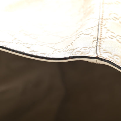 Gucci Guccissima Medium Icon Bit Tote Off White 13 of 13