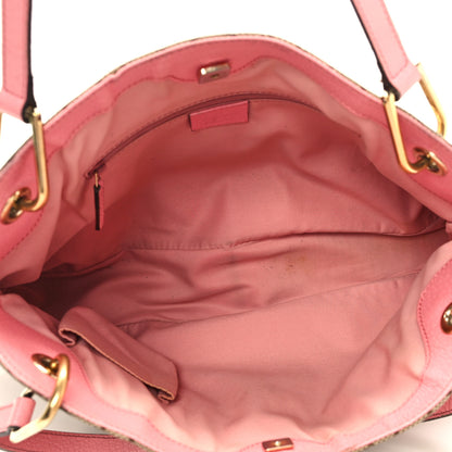 Gucci Monogram Medium Eclipse Shoulder Bag Pink 5 of 12