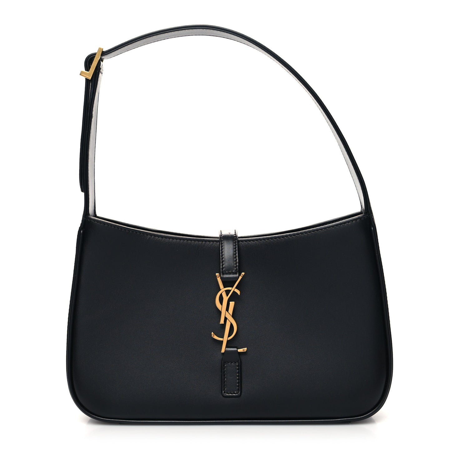 Smooth Calfskin Le 5 A 7 Hobo Black