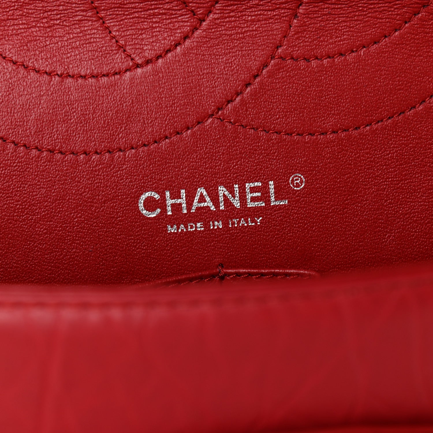Chanel Aged Calfskin Quilted 2.55 Reissue 227 Flap Red 5 of 14