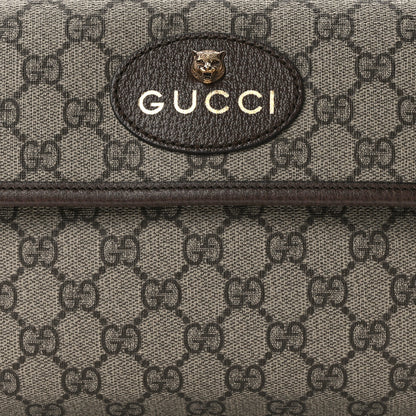 Gucci GG Supreme Monogram Neo Vintage Web Belt Bag Brown 7 of 9