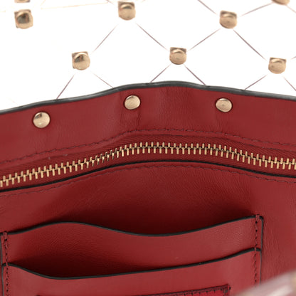 Valentino Garavani PVC Medium Rockstud Spike Shoulder Bag 10 of 11