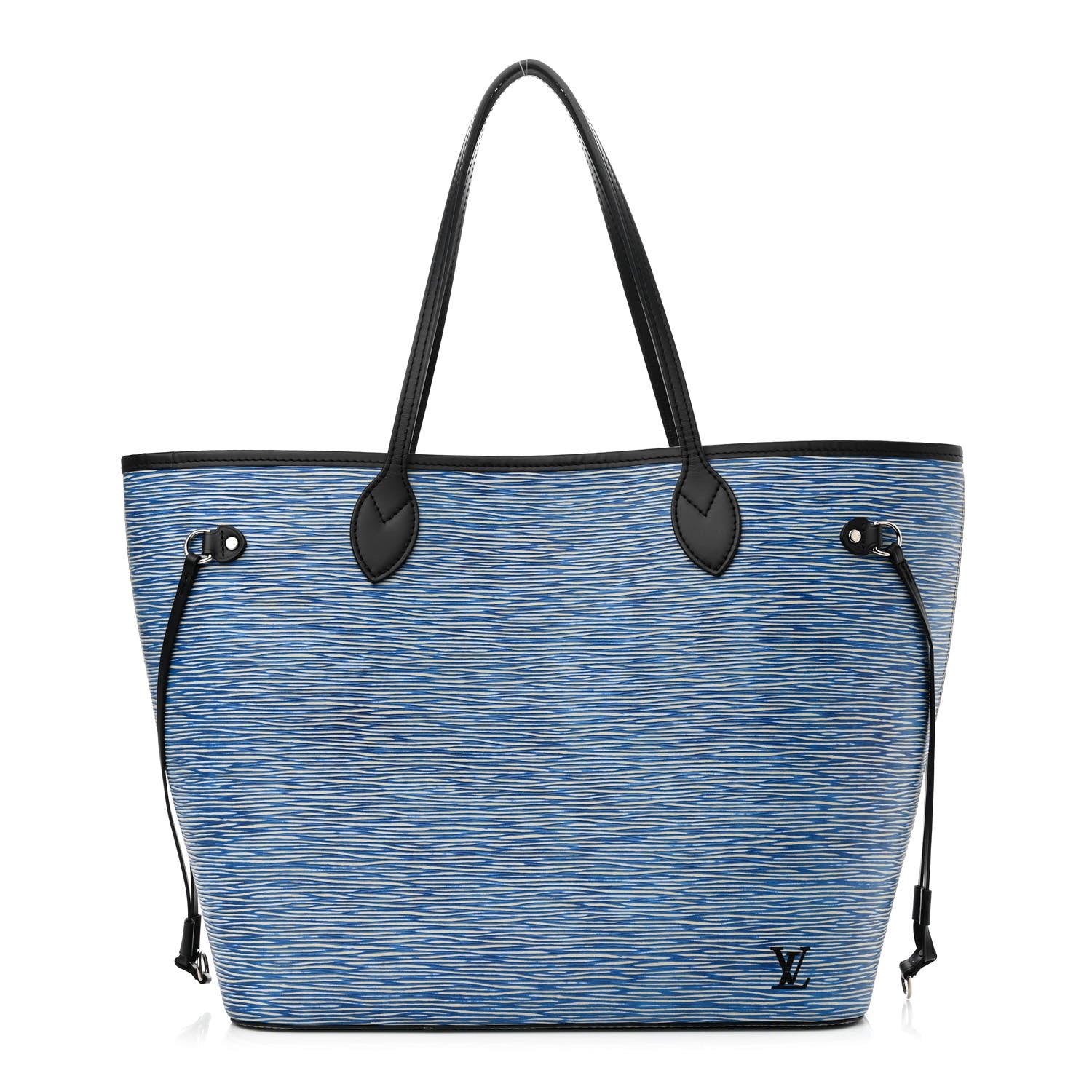 Louis Vuitton Epi Neverfull MM Denim Light 3 of 10