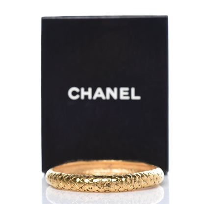 Chanel CC Bangle Gold 6 of 6