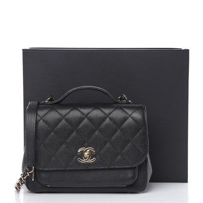 Chanel Caviar Quilted Medium Business Affinity Flap Black 11 of 11