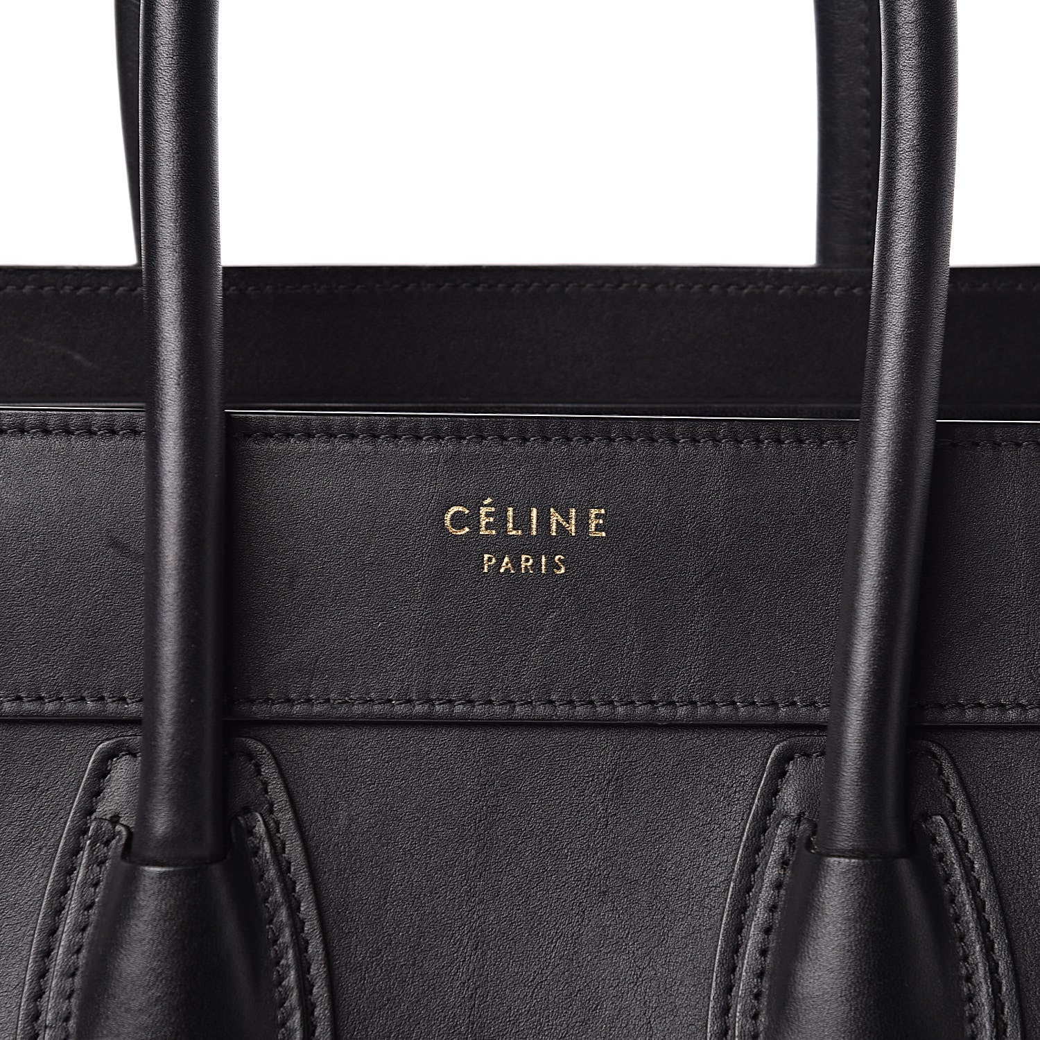 Celine Smooth Calfskin Micro Luggage Black 13 of 13