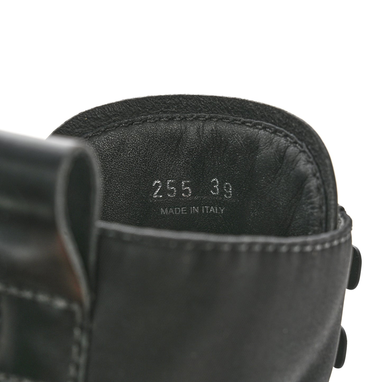 Spazzolato Rois Nylon Metal Triangle Logo Monolith Pouch Pocket 55mm Boots 39 Black