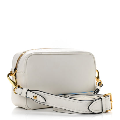 Prada City Calf Mirage Camera Bag White 3 of 8
