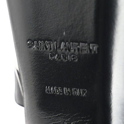 Saint Laurent Patent Jodie 95 Platform Sandals 41 Black 8 of 9