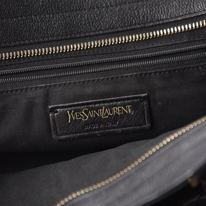 Saint Laurent Sheepskin Small Cabas ChYc Black 8 of 11
