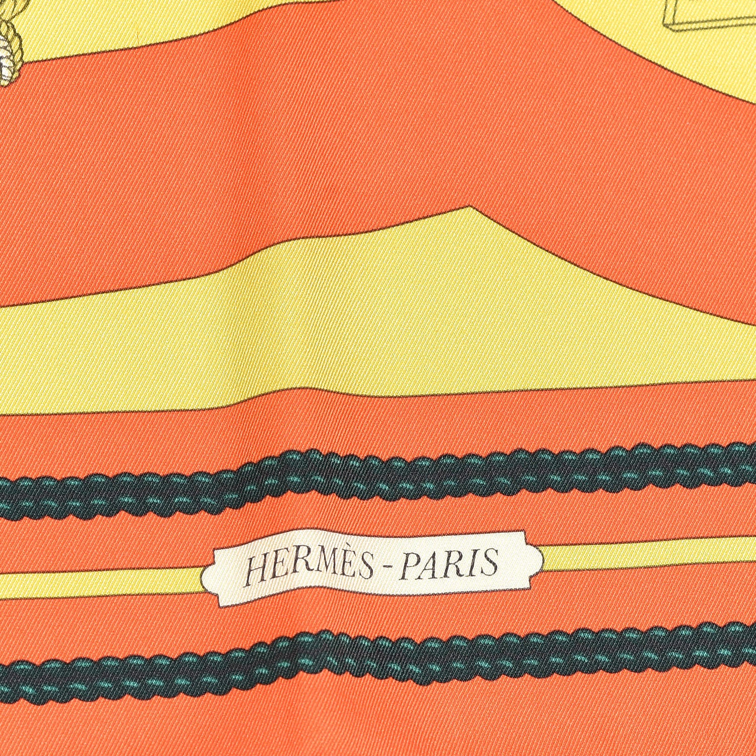 Hermes Silk Chateaux D' Arriere Scarf 70 3 of 5