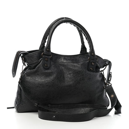 Balenciaga Agneau Classic Hardware Town Black 3 of 9
