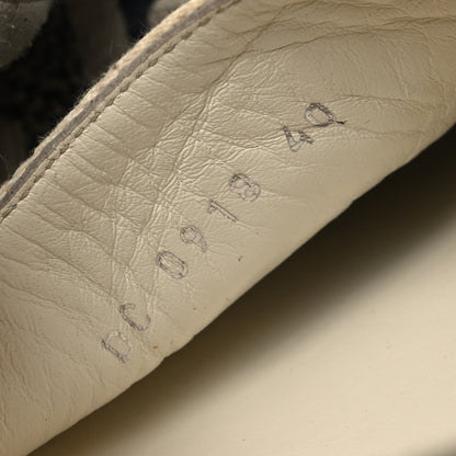 Christian Dior Canvas Oblique Walk'N'Dior Low Top Sneakers 40 Deep Blue 6 of 10