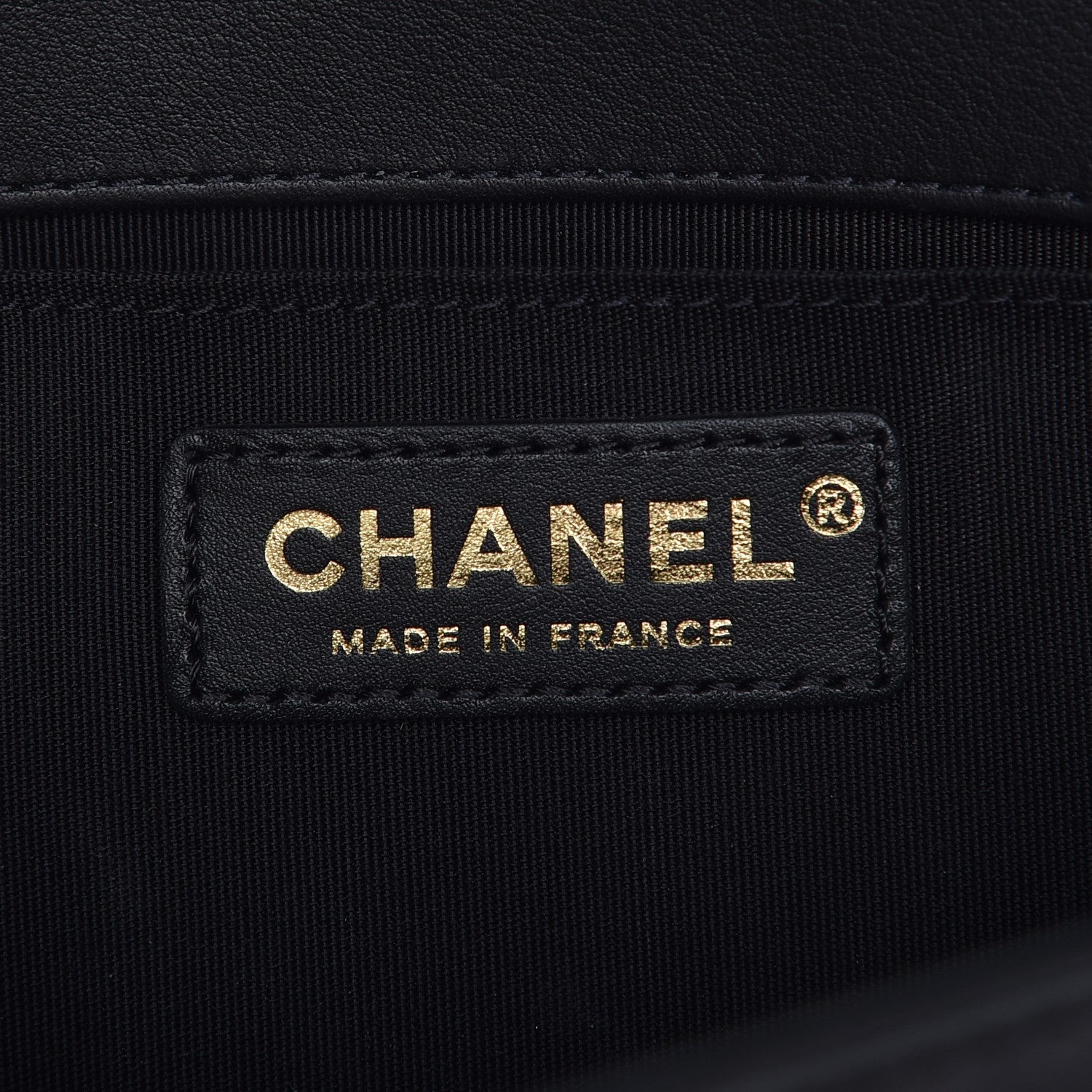 Chanel Lambskin Quilted Medium Boy Flap Black 6 of 8