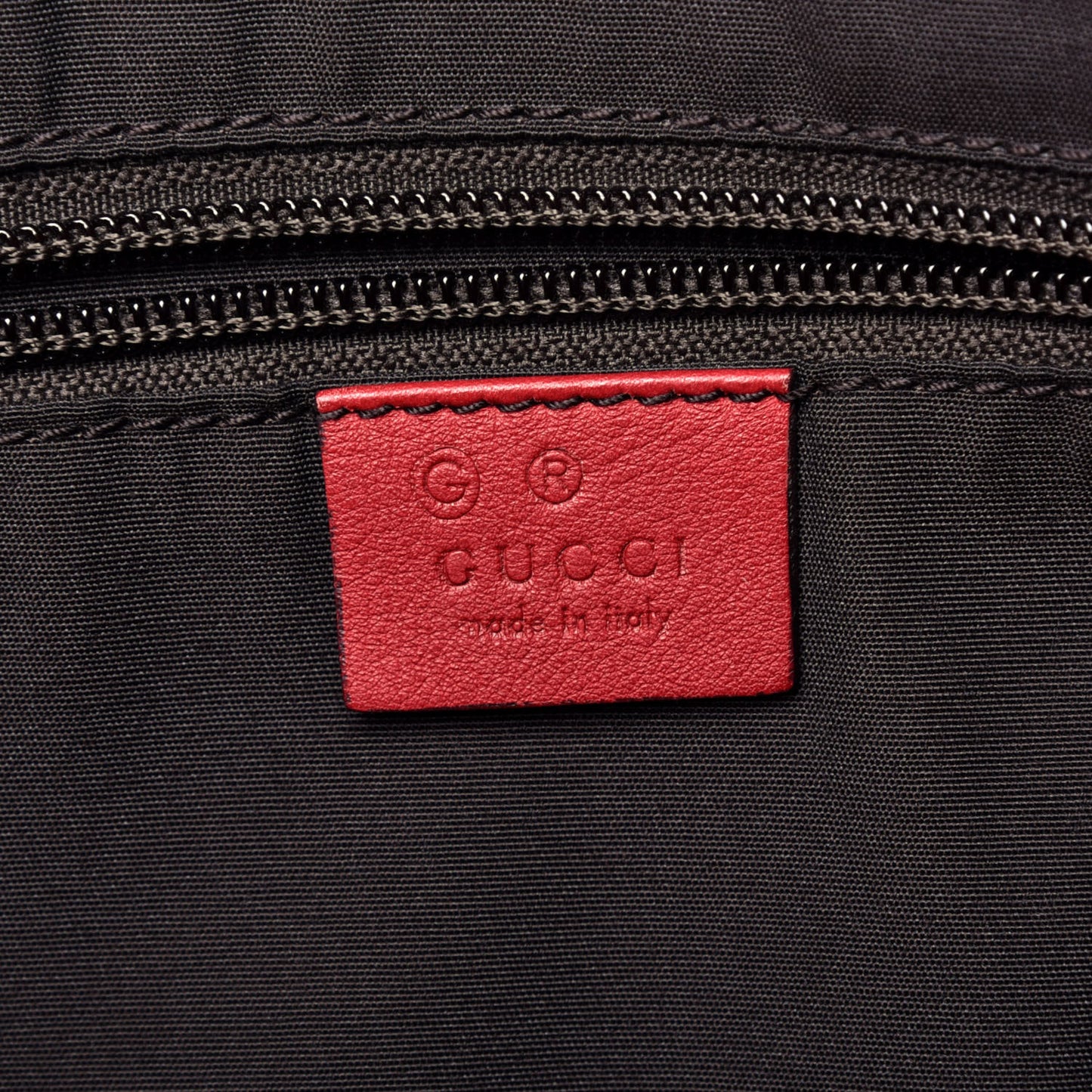 Canvas Signature Hobo Shoulder Red